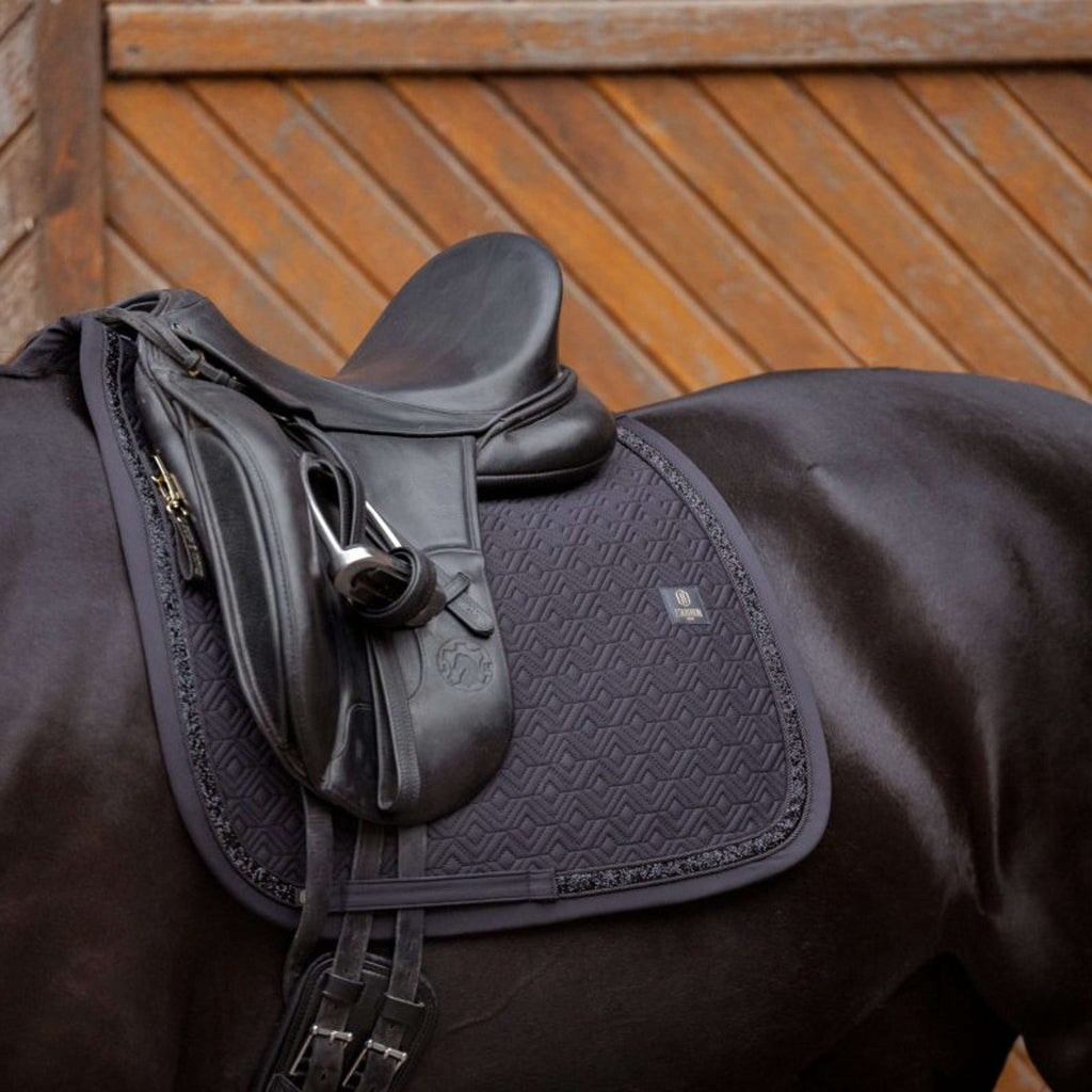 Eskadron Schabracke Heritage Pro Soft Jewel Dressur Schwarz