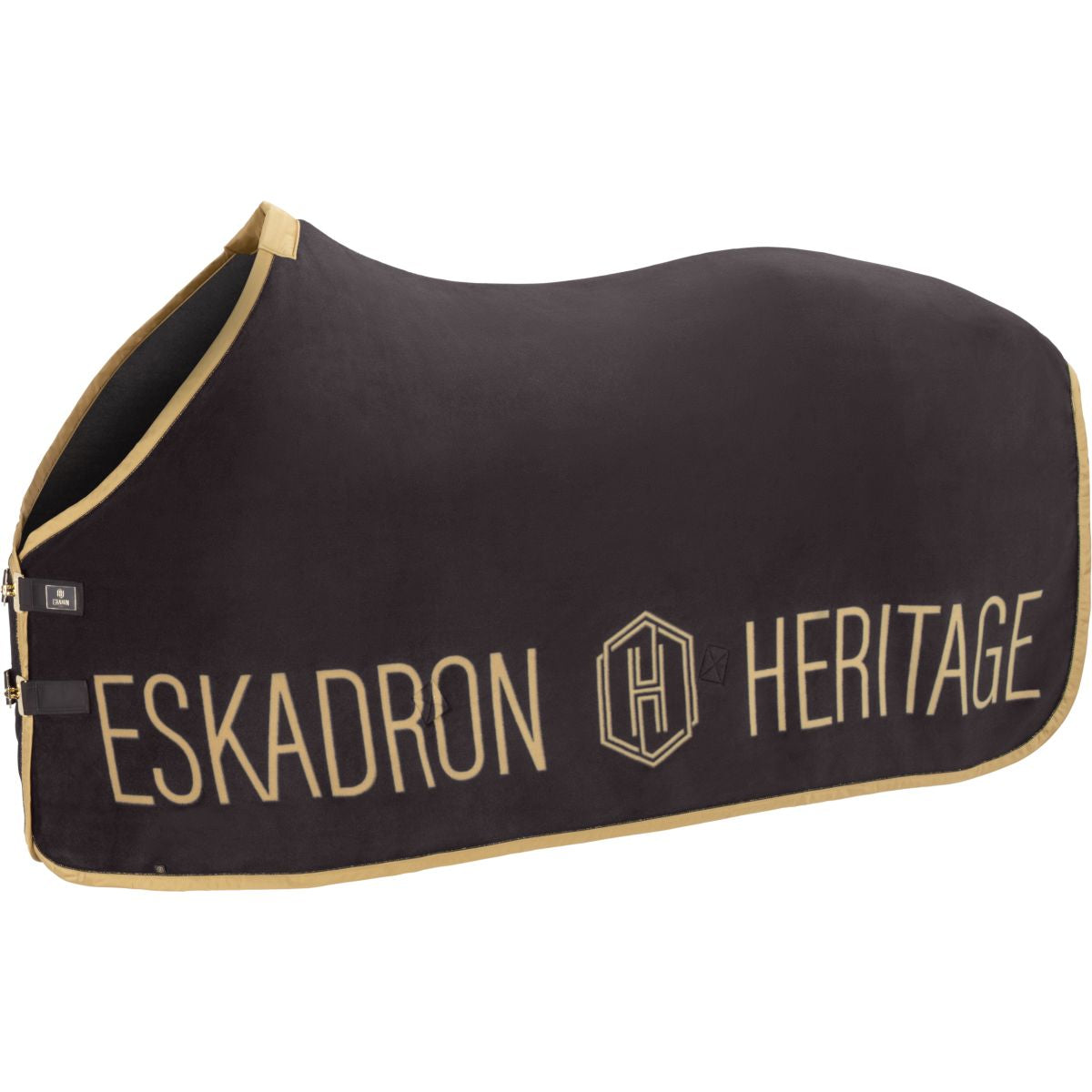 Eskadron Abschwitzdecke Heritage Fleece Black Truffle