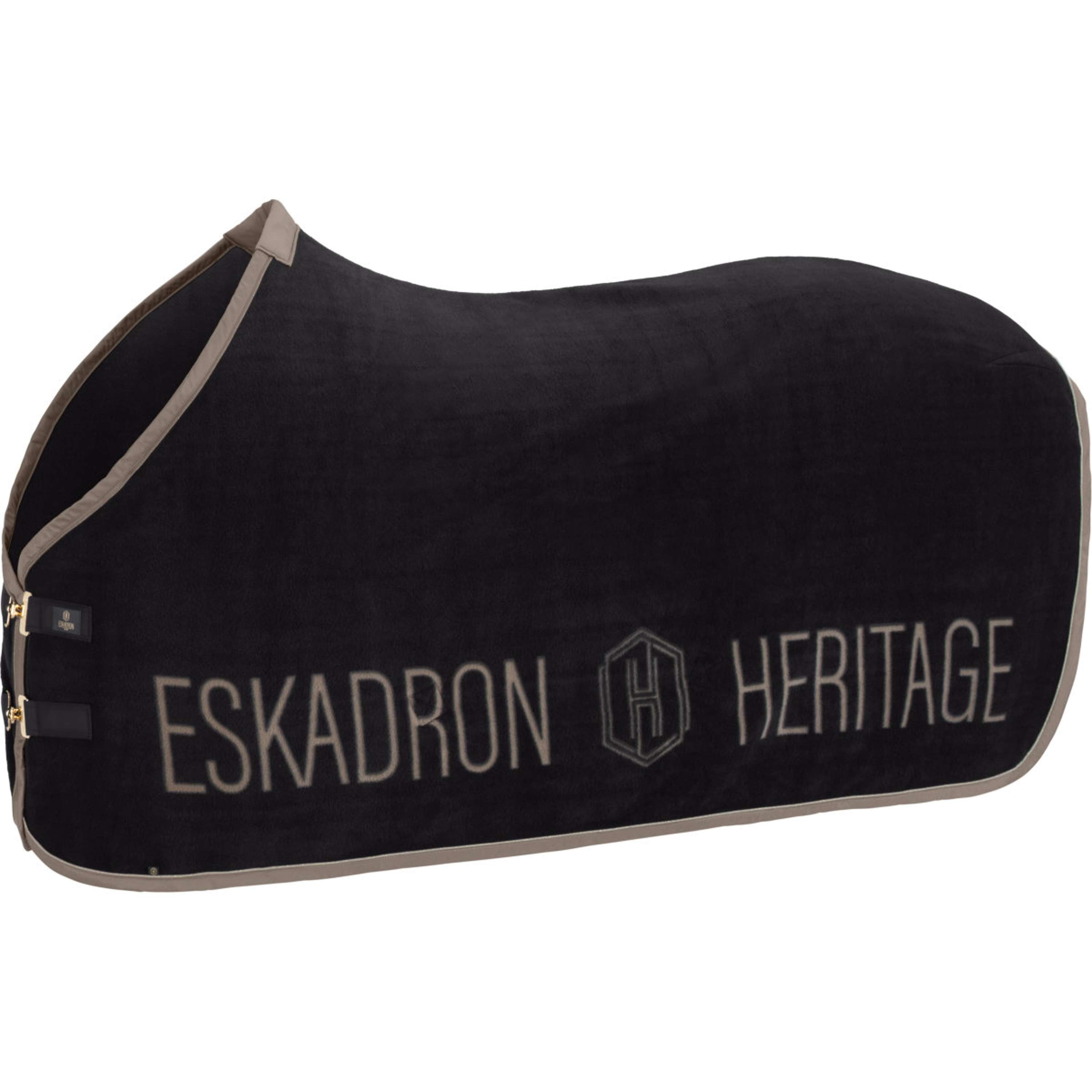 Eskadron Abschwitzdecke Heritage Fleece Schwarz