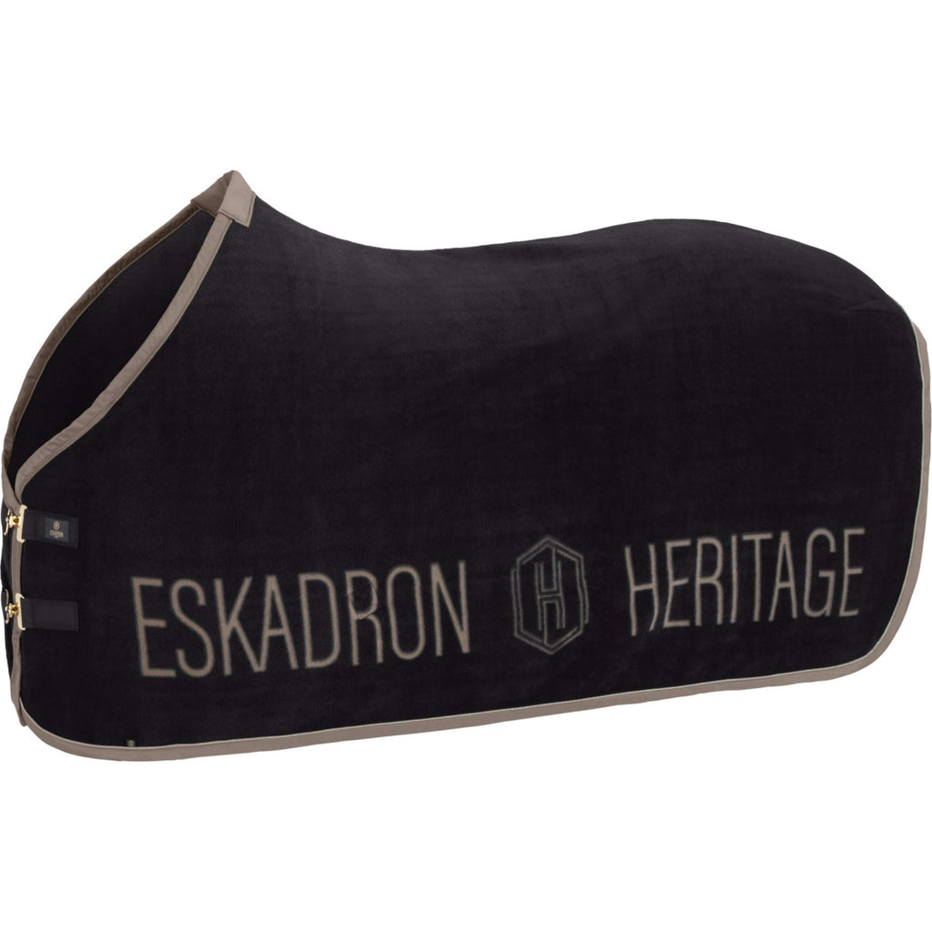 Eskadron Abschwitzdecke Heritage Fleece Schwarz