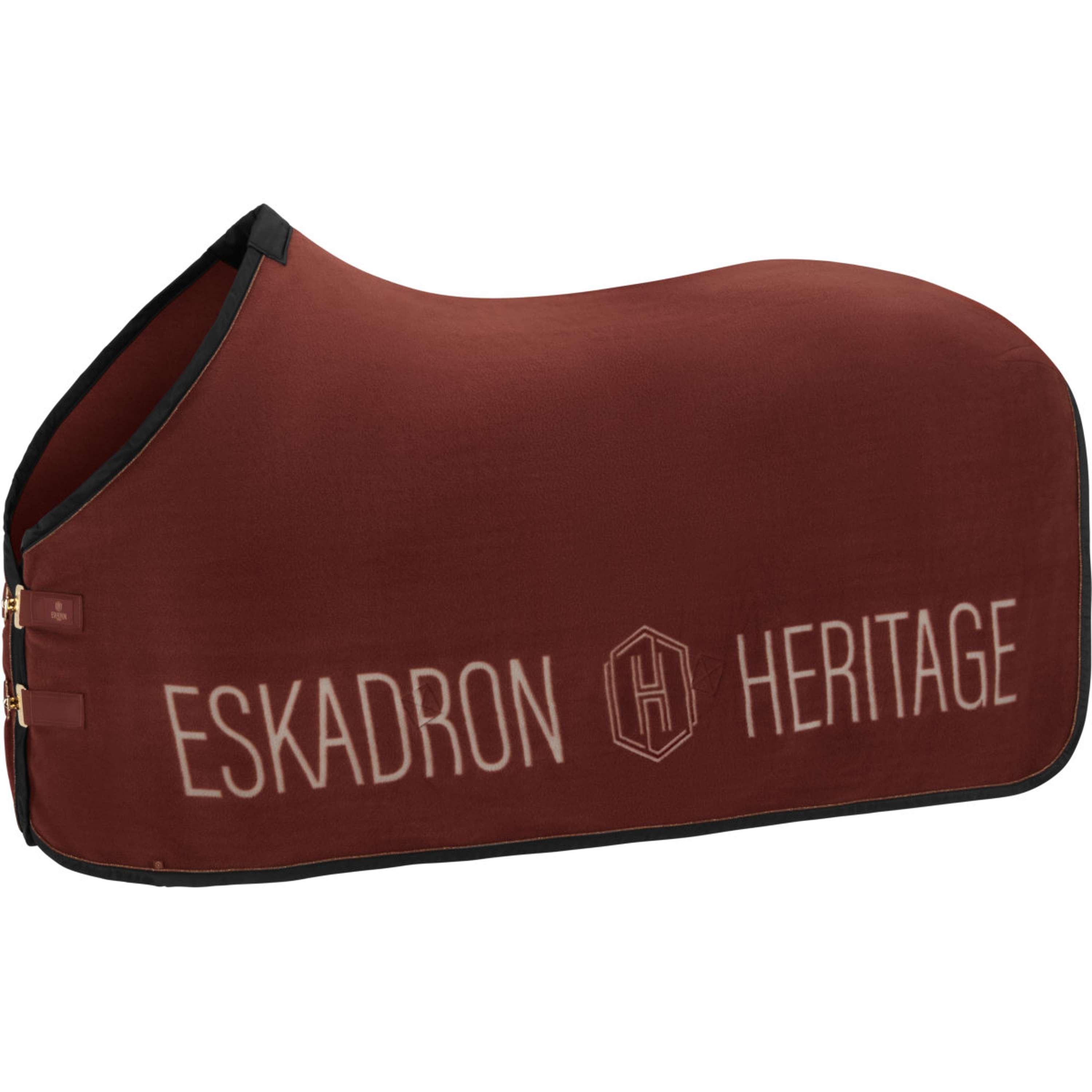 Eskadron Abschwitzdecke Heritage Fleece Merlot