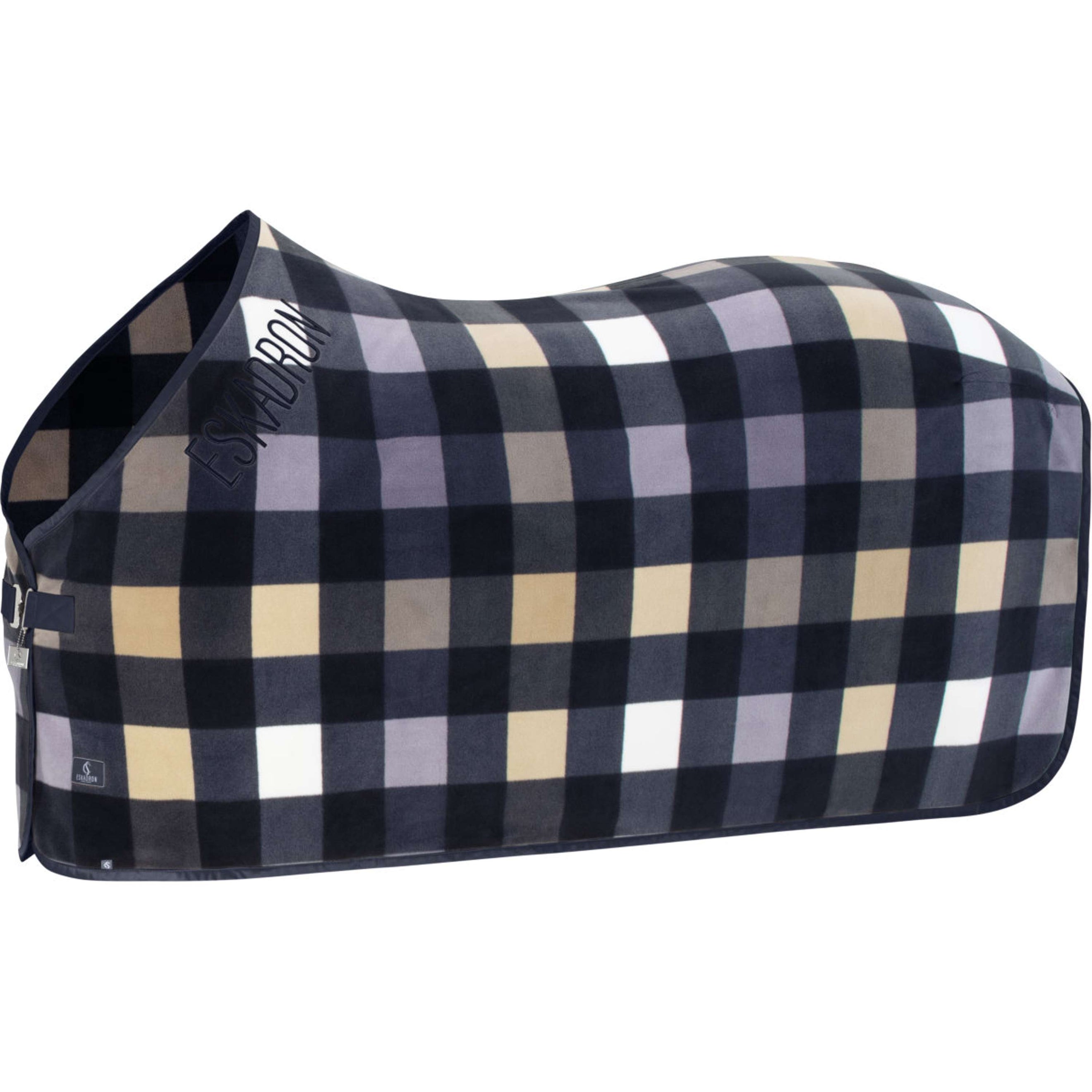 Eskadron Fleecedecke Classic Sports mit Rautenmuster Navy/Sierra/Orchid Eskadron Fleecedecke Classic Sports mit Rautenmuster Navy/Sierra/Orchid
