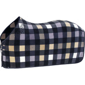 Eskadron Fleecedecke Classic Sports mit Rautenmuster Navy/Sierra/Orchid