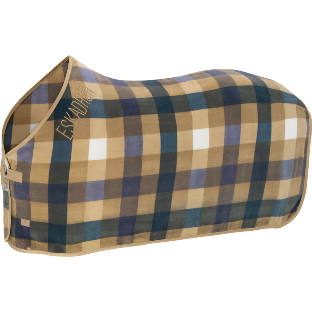 Eskadron Fleecedecke Classic Sports mit Rautenmuster Sierra/Orchid/Ocean/White
