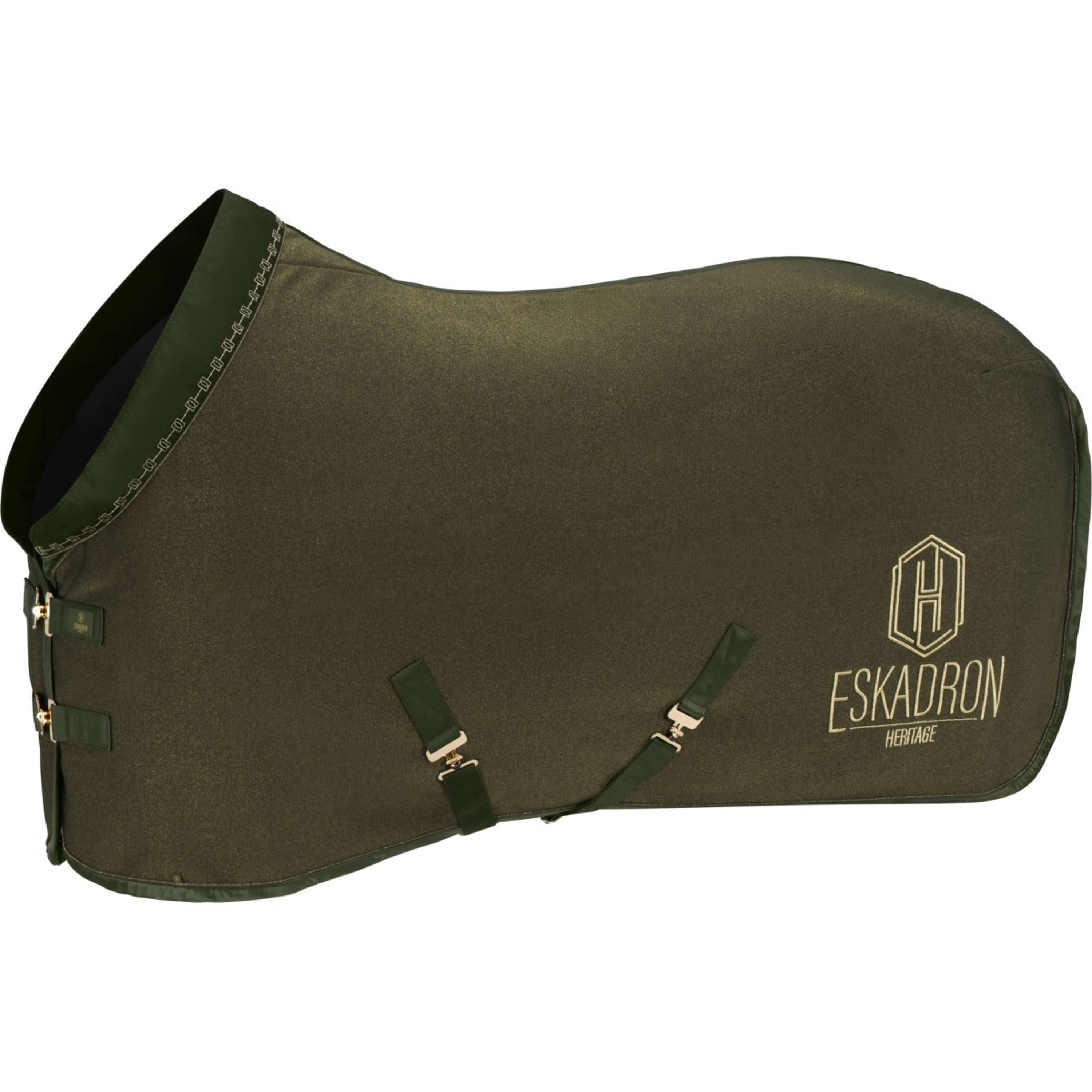 Eskadron Abschwitzdecke Heritage Jersey Sparkle Deep Moss