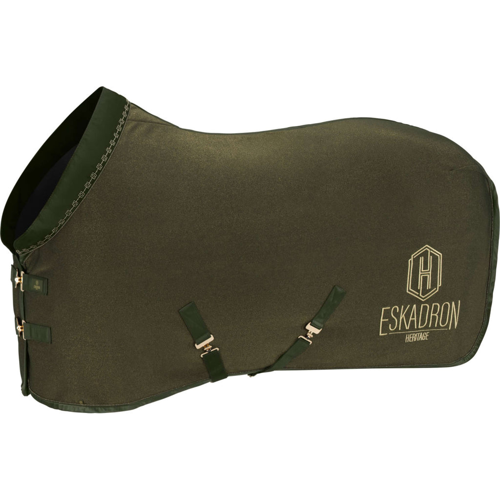 Eskadron Abschwitzdecke Heritage Jersey Sparkle Deep Moss