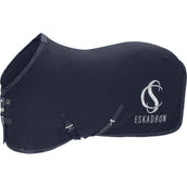 Eskadron Fleecedecke Classic Sports Waffelbaumwolle Navy