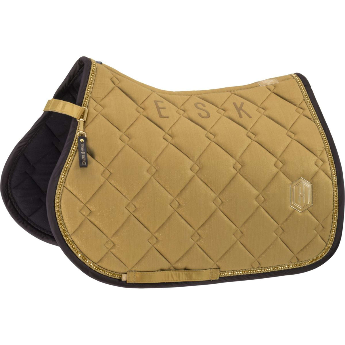 Eskadron Schabracke Heritage Cotton Glitter Crystal Vielseitigkeit Cardamom