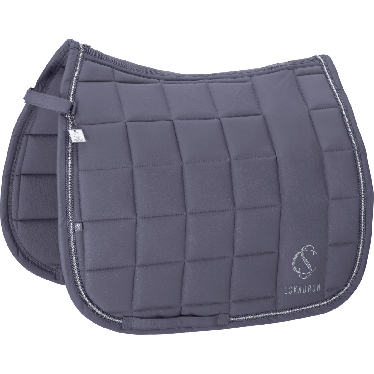 Eskadron Schabracke Classic Sports Big Square Sparkle Dressur Orchid