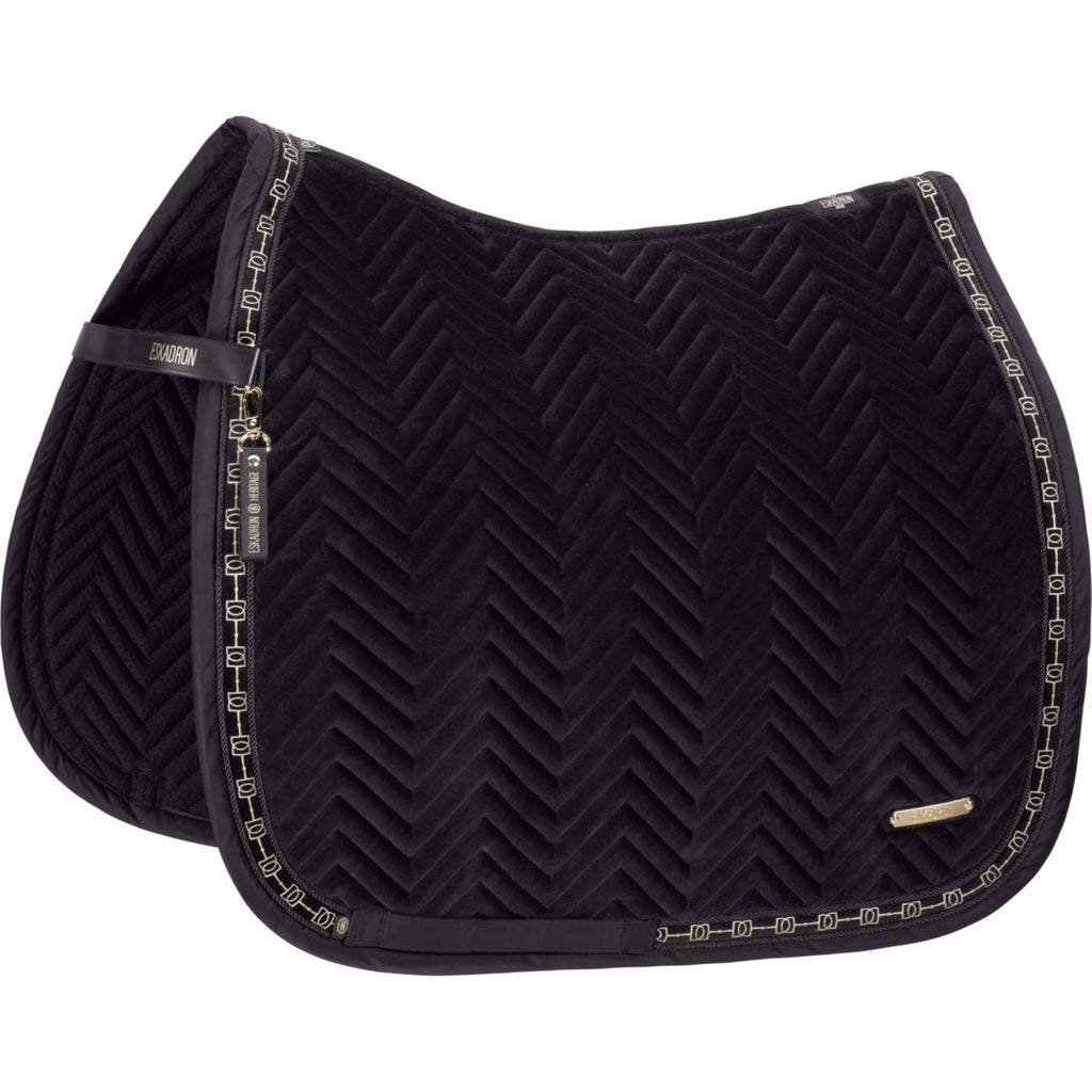 Eskadron Schabracke Heritage Velvet Dressur Schwarz