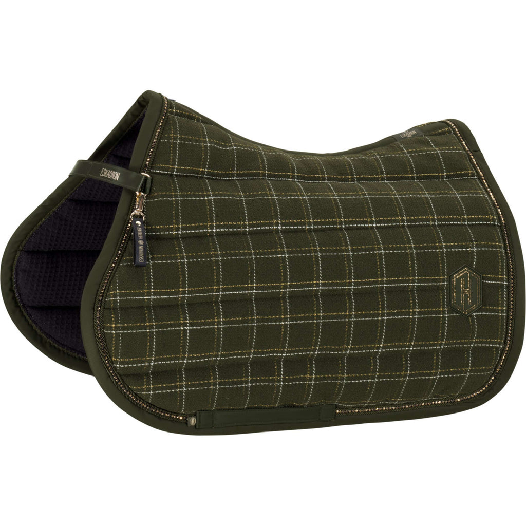 Eskadron Schabracke Heritage Bouclé Crystal Vielseitigkeit Deep Moss