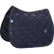 Eskadron Schabracke Classic Sports Bouclé Crustal Dressur Navy