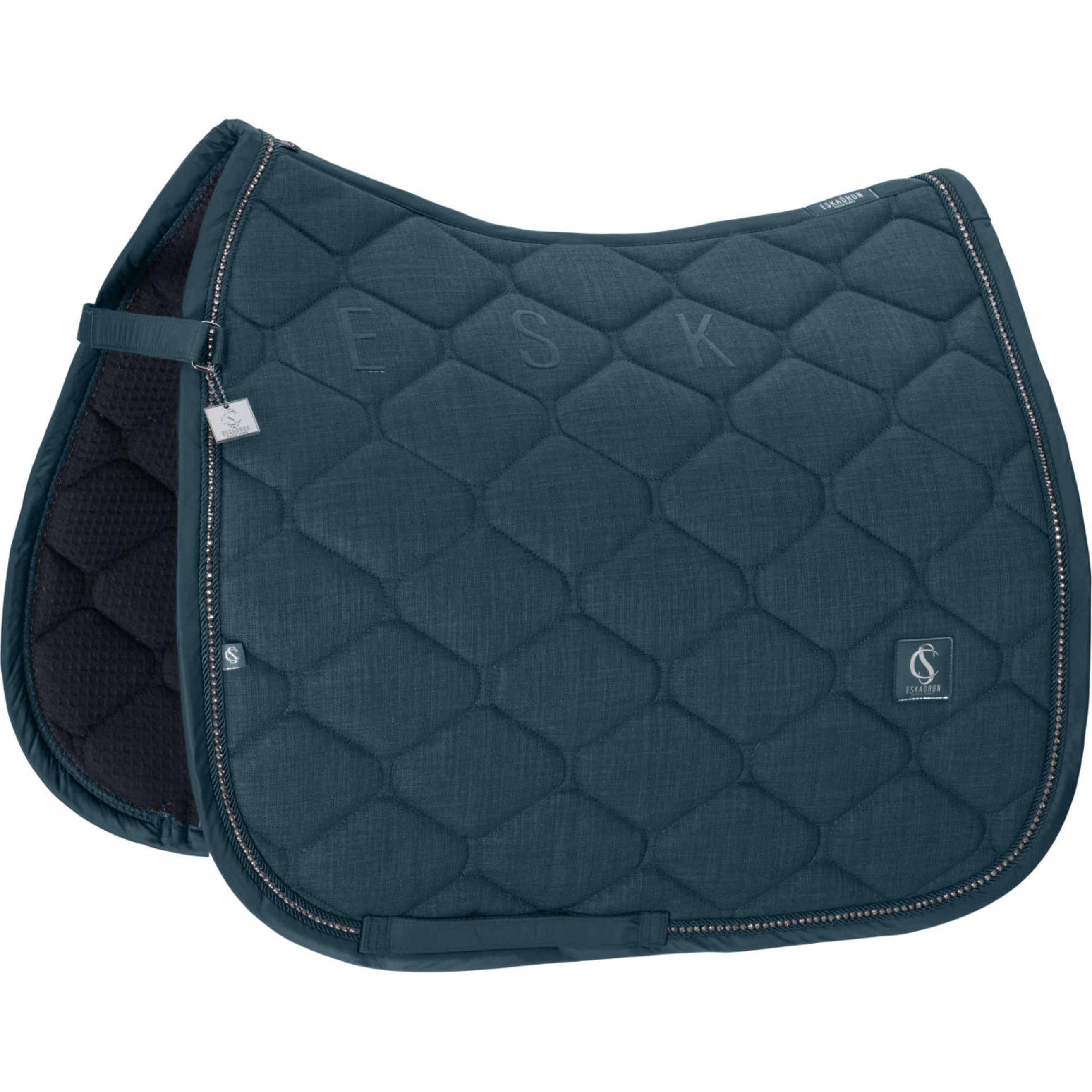Eskadron Schabracke Classic Sports Bouclé Crustal Dressur Ocean Eskadron Schabracke Classic Sports Bouclé Crustal Dressur Ocean