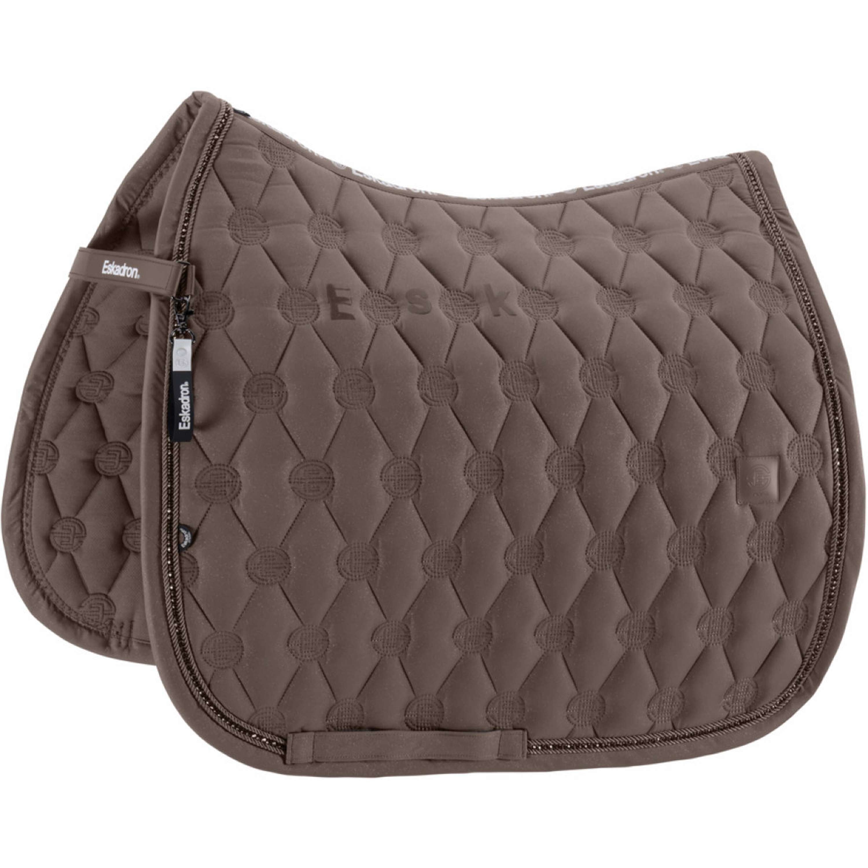 Eskadron Schabracke Dynamics Sparkle Crystal Dressur Powdertaupe