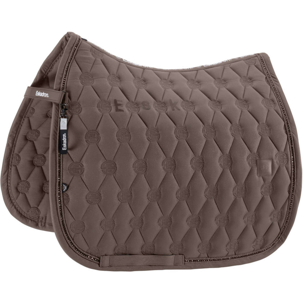 Eskadron Schabracke Dynamics Sparkle Crystal Dressur Powdertaupe