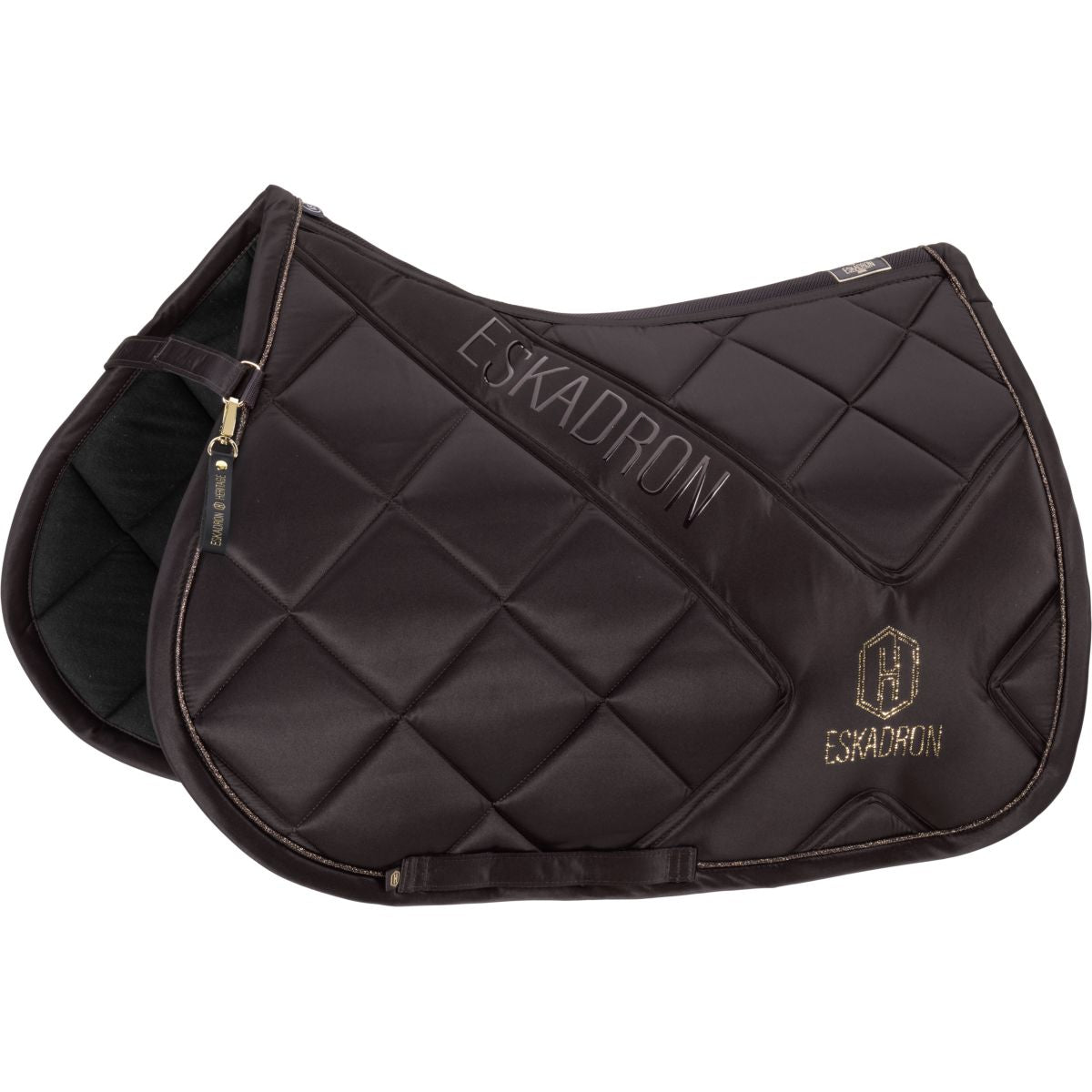 Eskadron Schabracke Heritage Bicross Mattgloss Vielseitigkeit Black Truffle