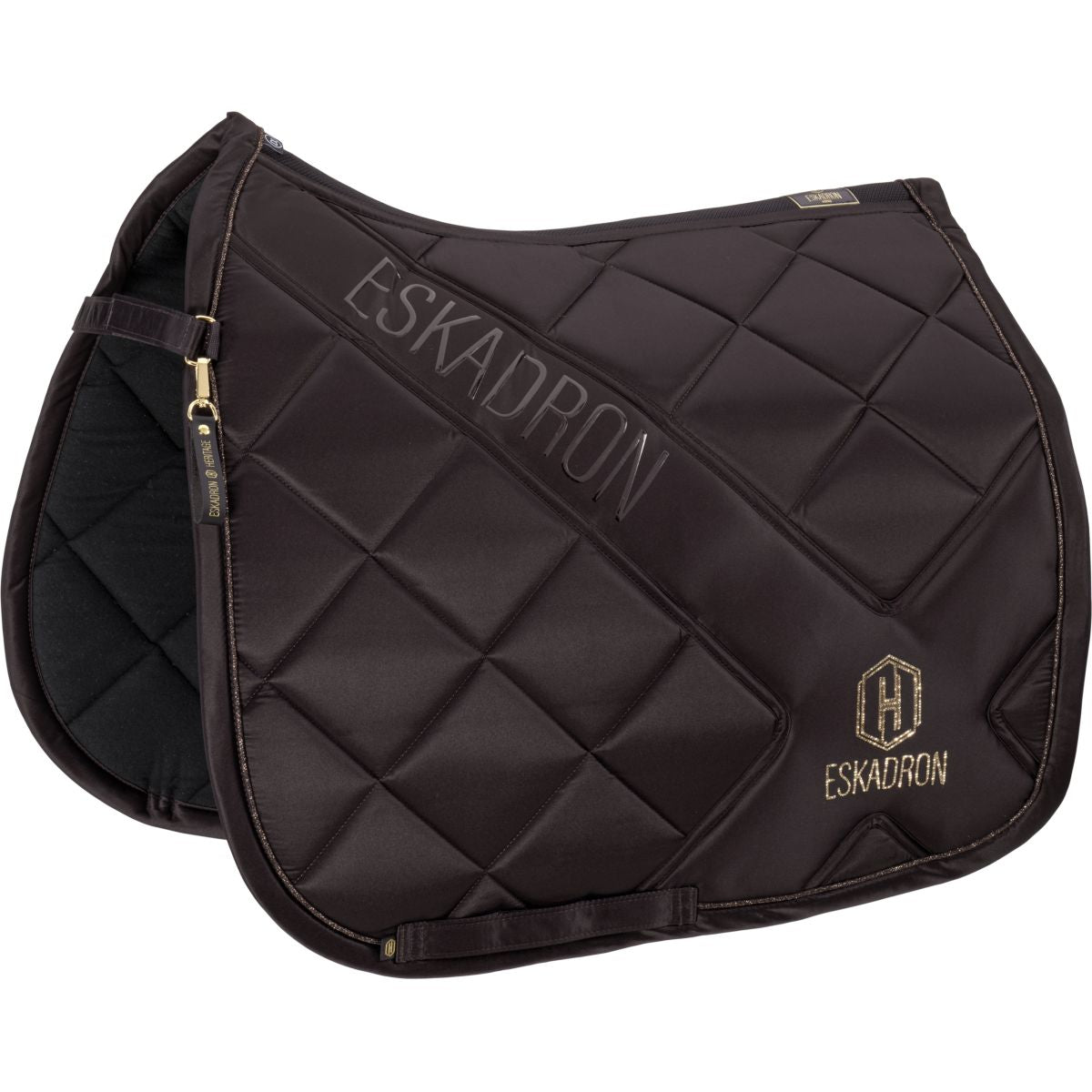 Eskadron Schabracke Heritage Bicross Mattgloss Dressur Black Truffle