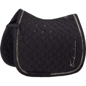 Eskadron Schabracke Platinum '26 Pro Soft Glitter Dressur Schwarz
