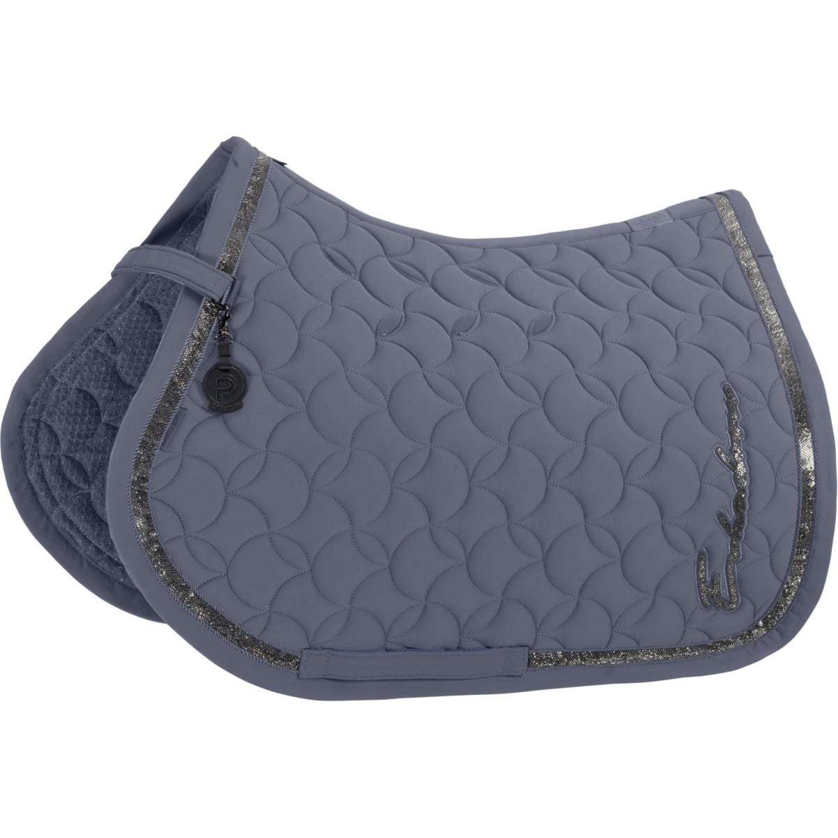 Eskadron Schabracke Platinum '26 Pro Soft Glitter Vielseitigkeit Slate Blue