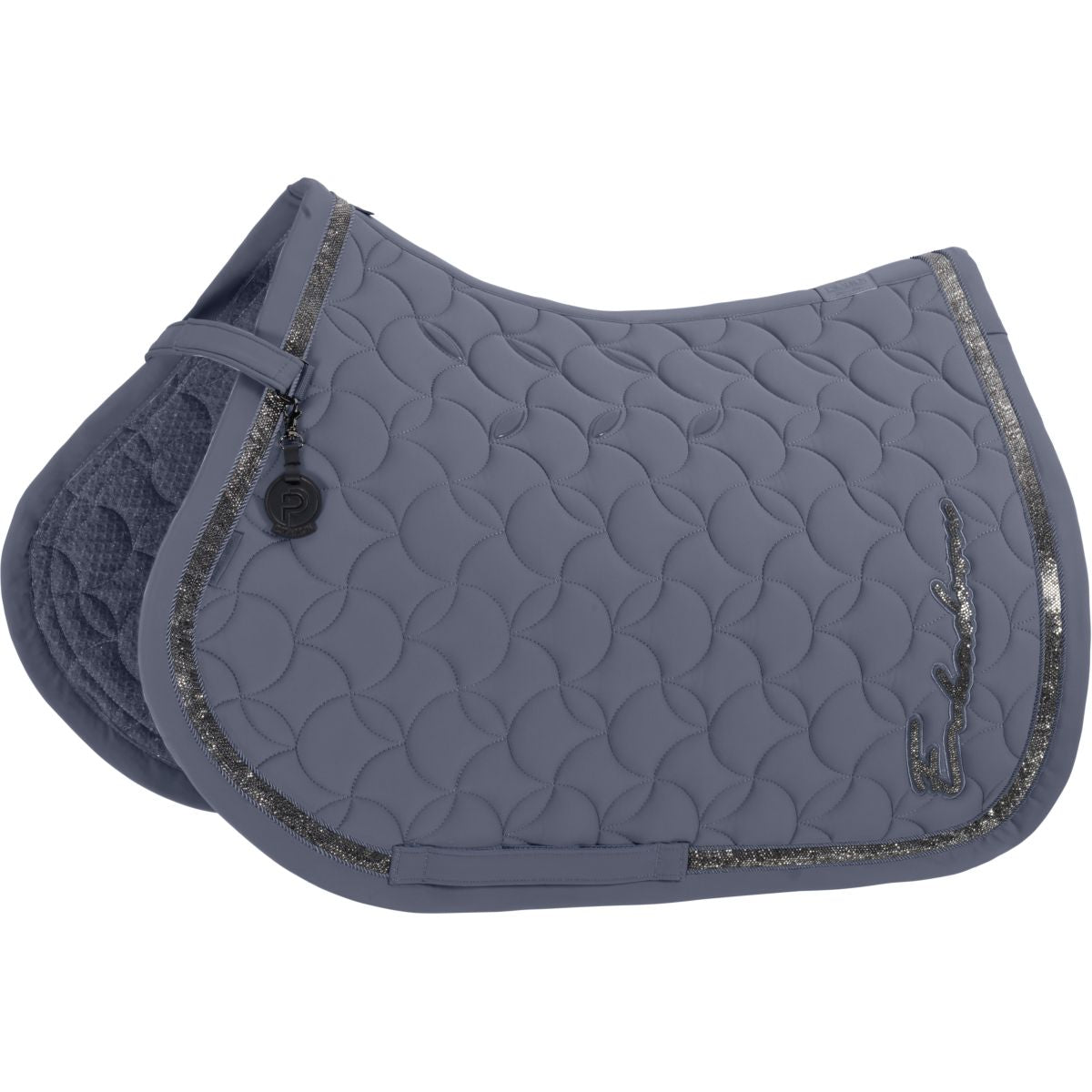 Eskadron Schabracke Platinum '26 Pro Soft Glitter Vielseitigkeit Slate Blue