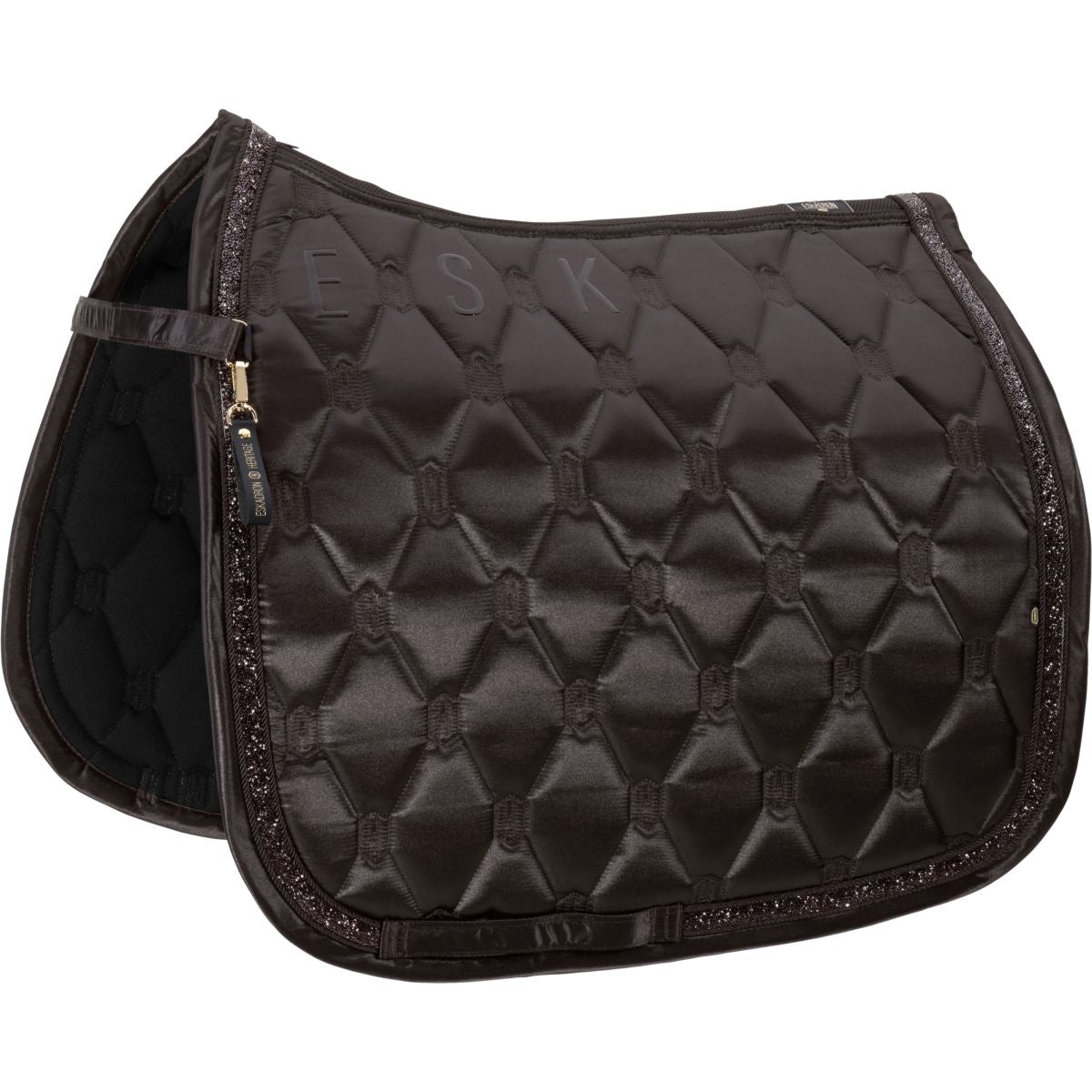 Eskadron Schabracke Heritage Satin Jewel Dressur Black Truffle