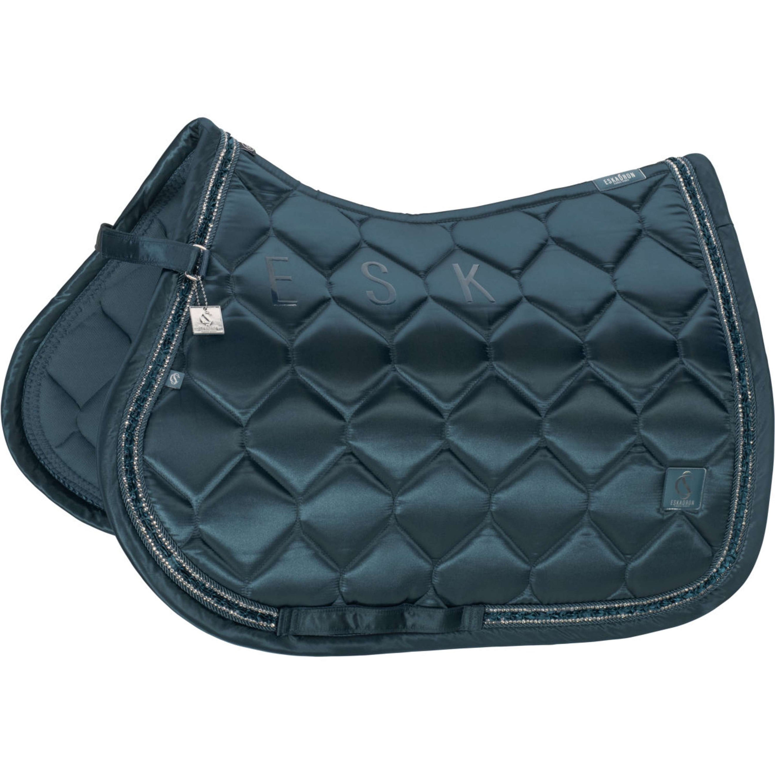 Eskadron Schabracke Classic Sports Satin Frills Vielseitigkeit Ocean