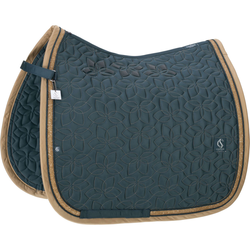 Eskadron Schabracke Classic Sports Glossy Jewel Contrast Dressur Ocean