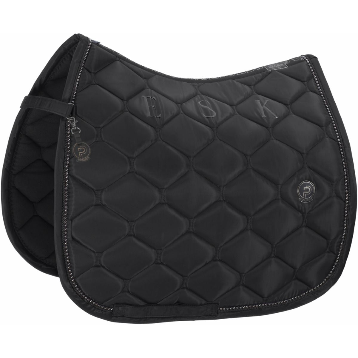 Eskadron Schabracke Highgloss Pearls Platinum '25 Dressur Schwarz