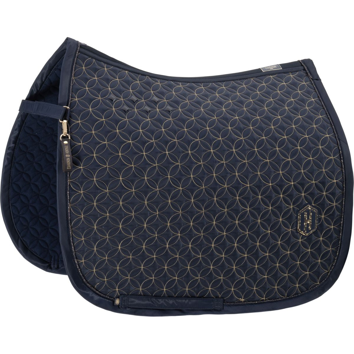 Eskadron Schabracke Heritage Highgloss Contrast Dressur Navy