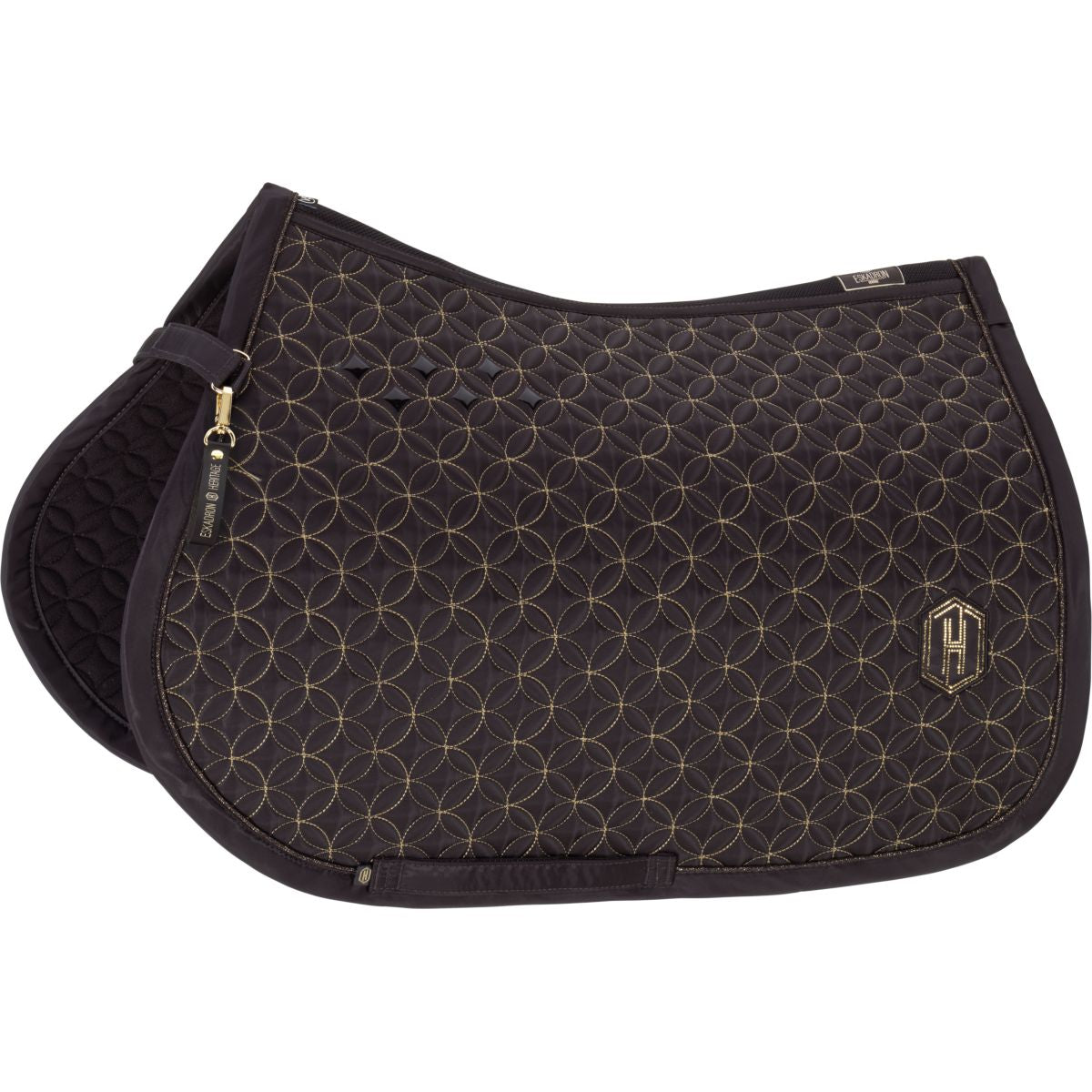 Eskadron Schabracke Heritage Highgloss Contrast Vielseitigkeit Black Truffle