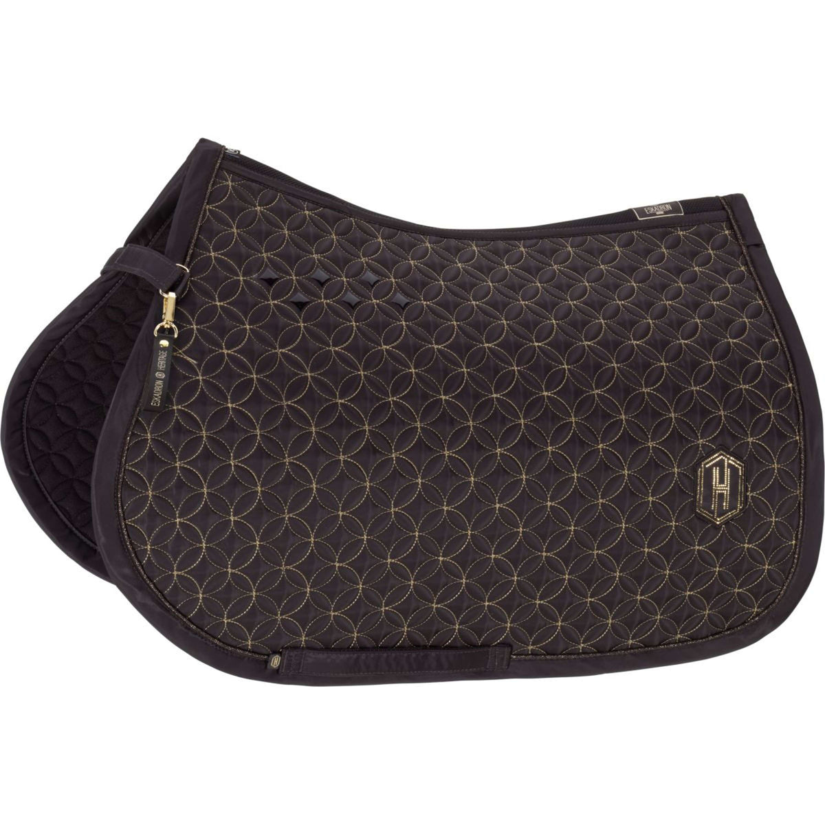 Eskadron Schabracke Heritage Highgloss Contrast Vielseitigkeit Black Truffle