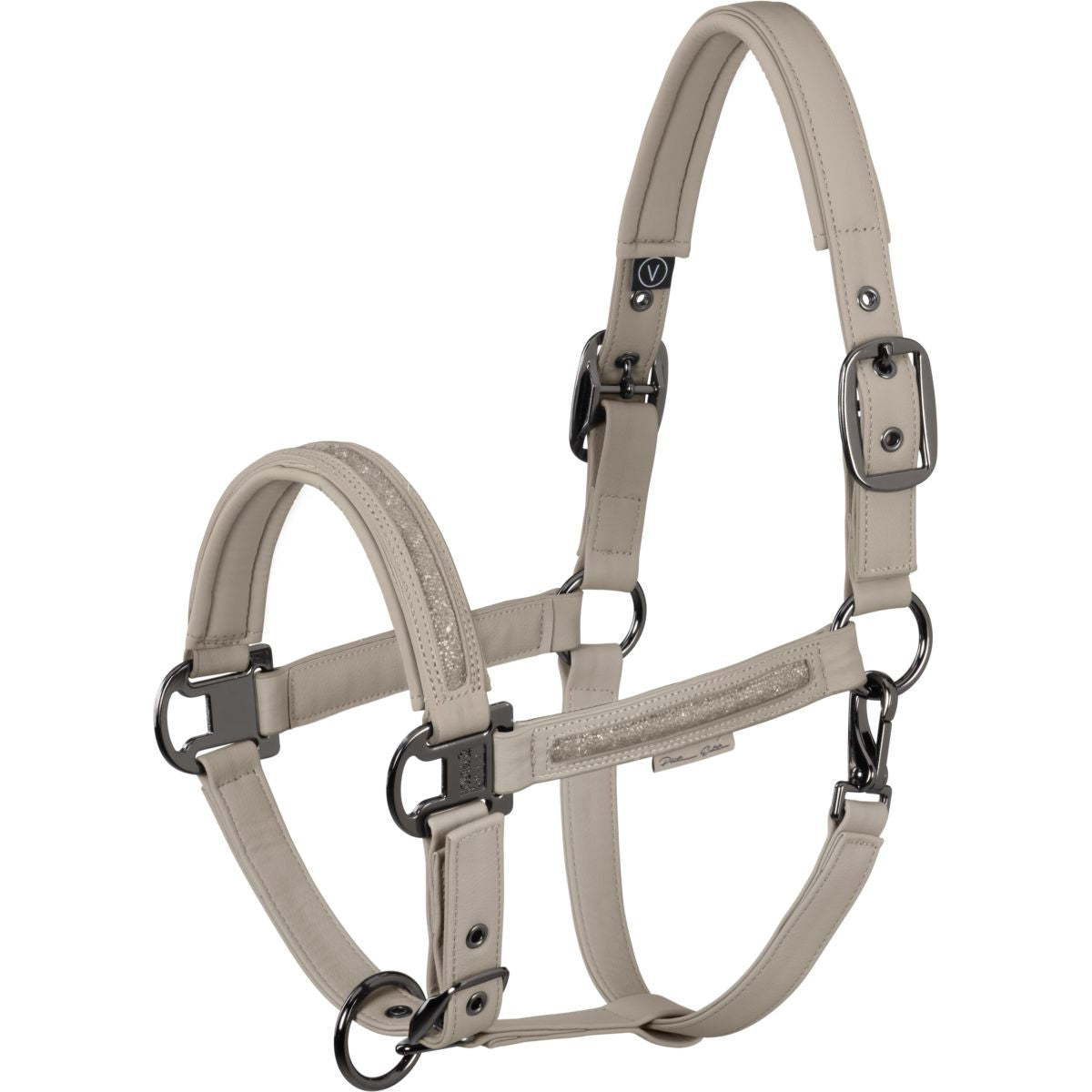 Eskadron Halfter Platinum '26 Faux Leather Jewel Pale Grey Eskadron Halfter Platinum '26 Faux Leather Jewel Pale Grey