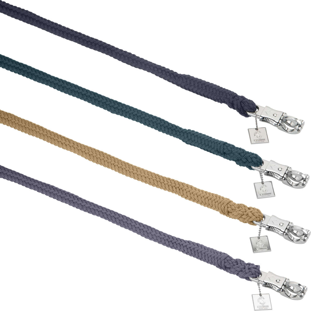 Eskadron Führstrick Classic Sports Duralastic mit Panikhaken Navy