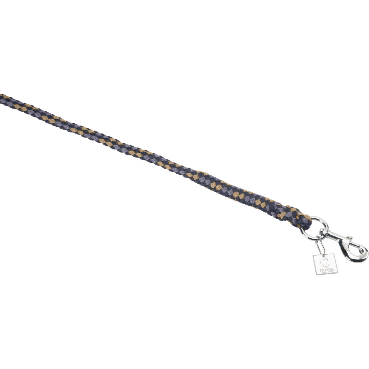 Eskadron Führstrick Classic Sports Regular mit Karabinerhaken Navy/Sierra/Orchid