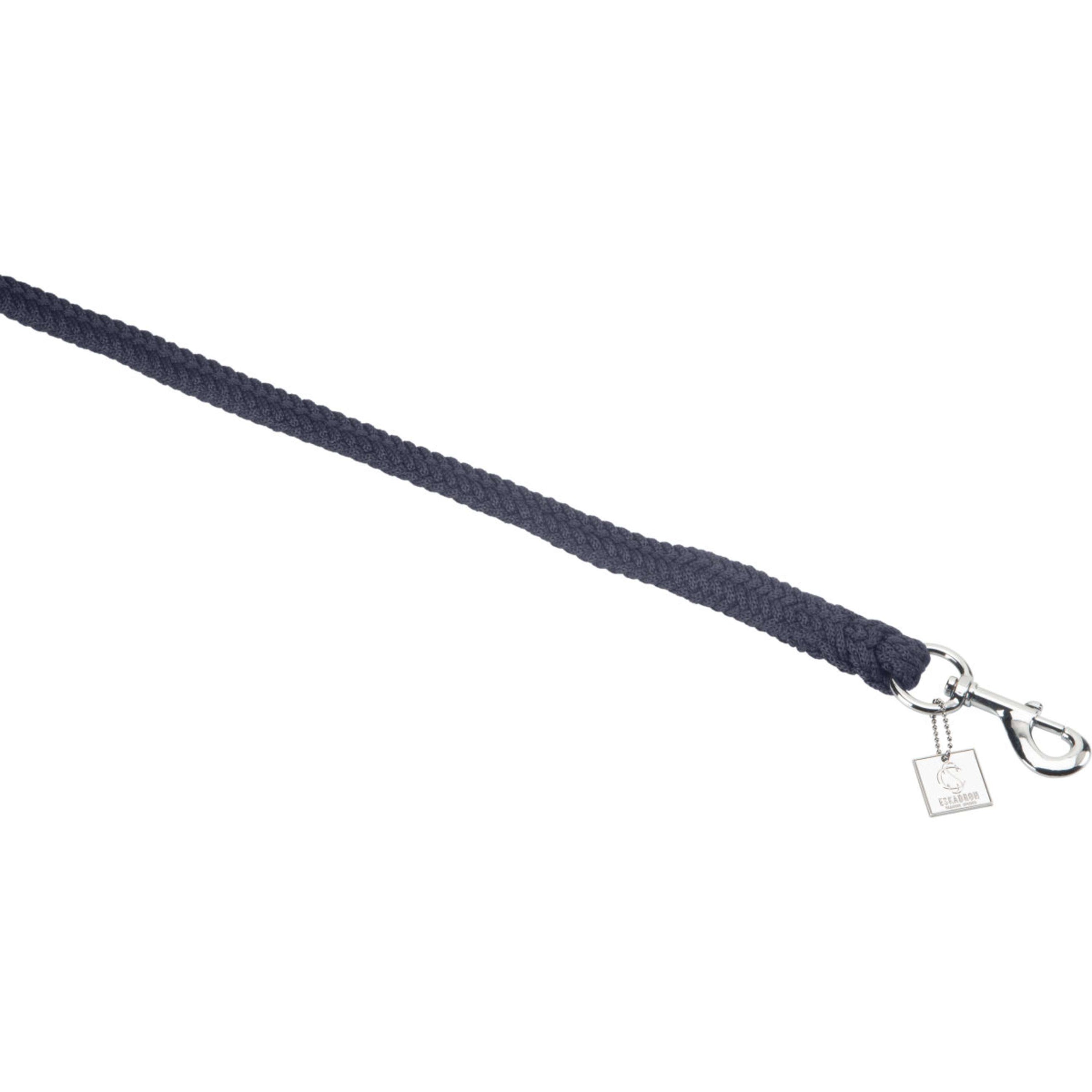 Eskadron Führstrick Classic Sports Duralastic mit Karabinerhaken Navy