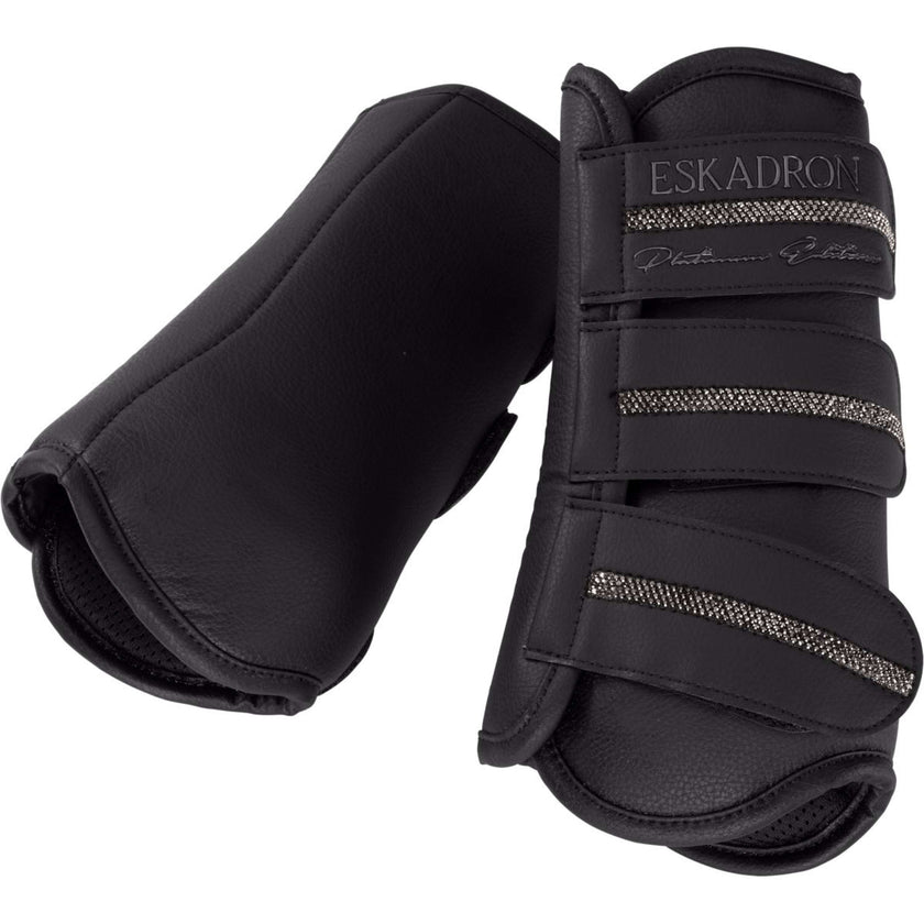 Eskadron Gamaschen Platinum '26 Allround Faux Leather Front Schwarz
