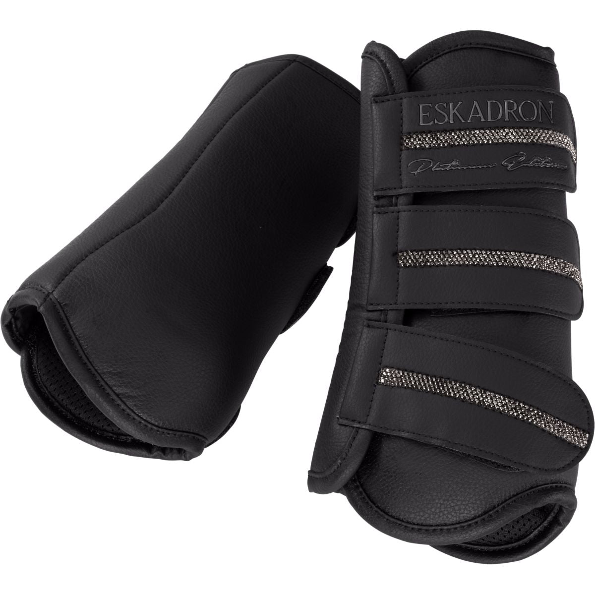 Eskadron Gamaschen Platinum '26 Allround Faux Leather Front Schwarz