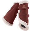 Eskadron Dressage Boots Heritage Faux Leather Faux Fur Jewel Merlot