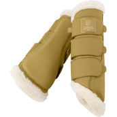 Eskadron Dressage Boots Heritage Faux Leather Faux Fur Cardamom