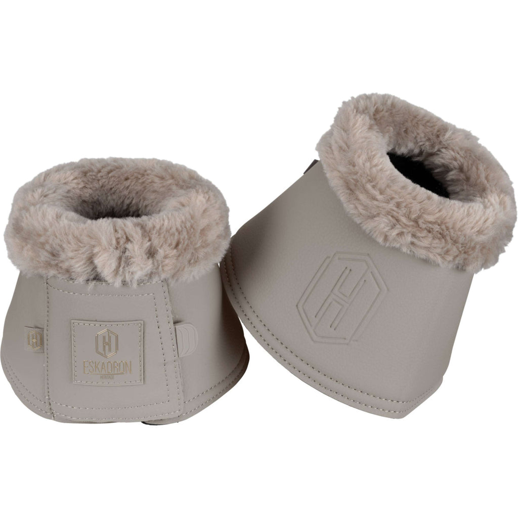 Eskadron Hufglocken Heritage Faux Leather Faux Fur Ash