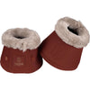 Eskadron Hufglocken Heritage Faux Leather Faux Fur Merlot
