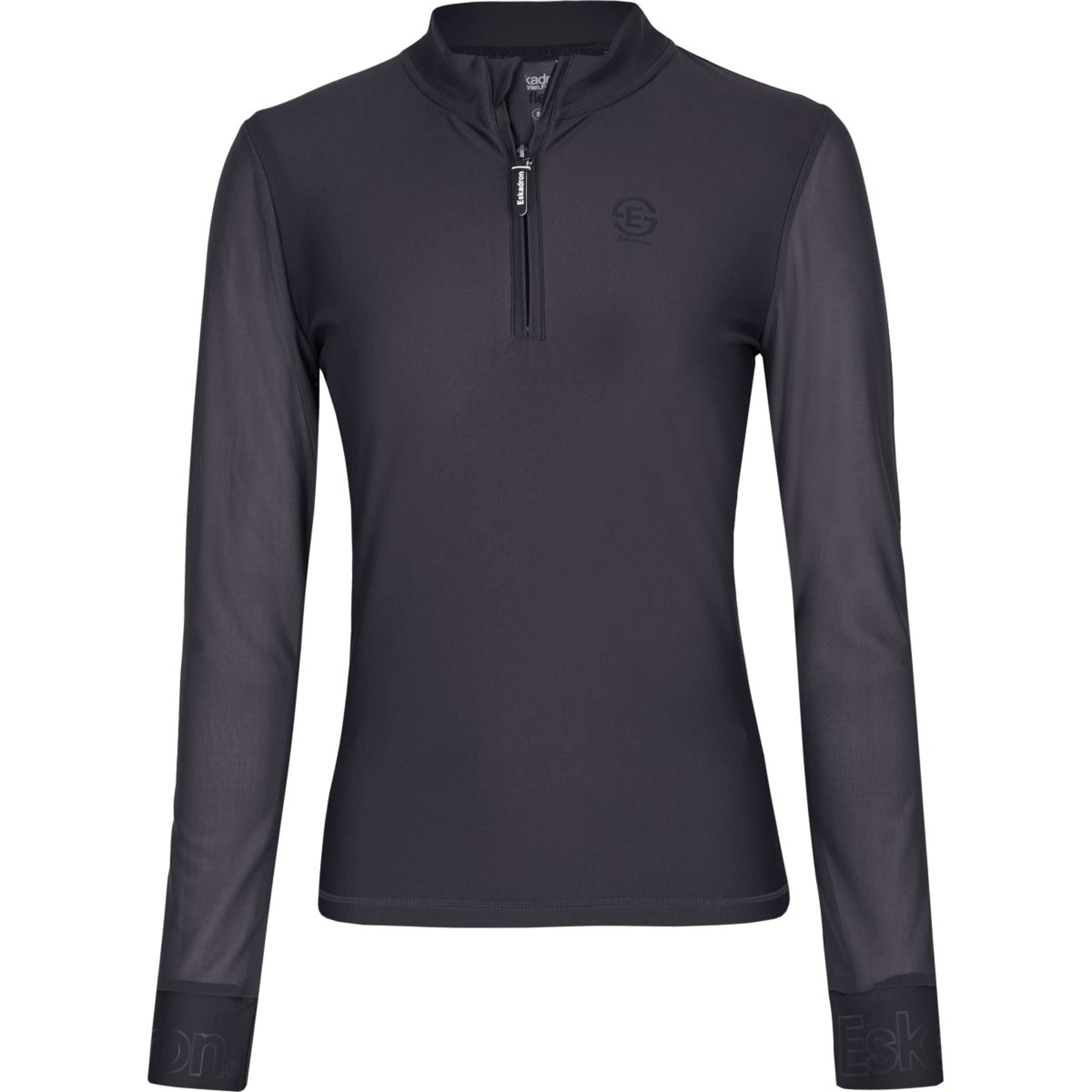 Eskadron Shirt Reflexx Half-Zip Lange Ärmel Deepgrey