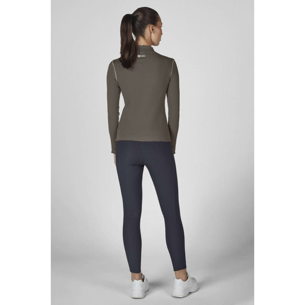 Eskadron Shirt Dynamics Turtleneck Rib Powdertaupe