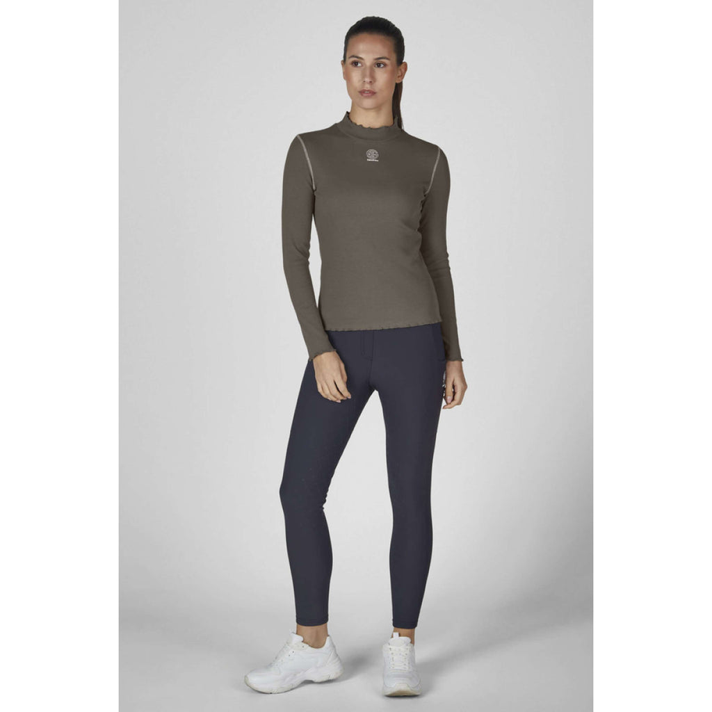 Eskadron Shirt Dynamics Turtleneck Rib Powdertaupe