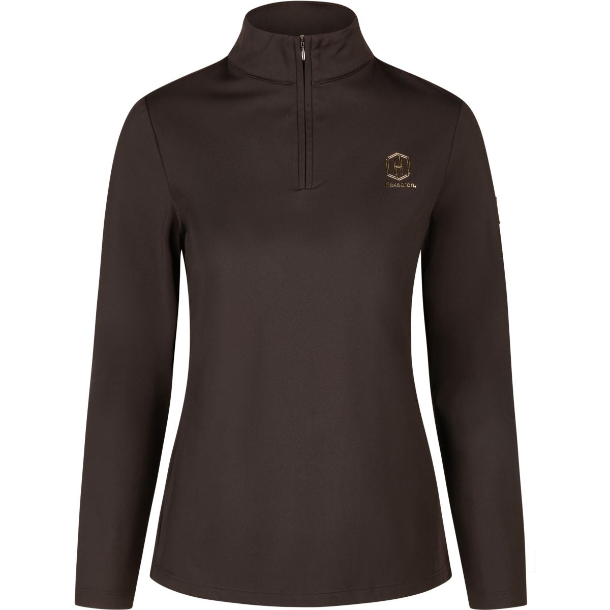 Eskadron Shirt Heritage Half-Zip Black Truffle