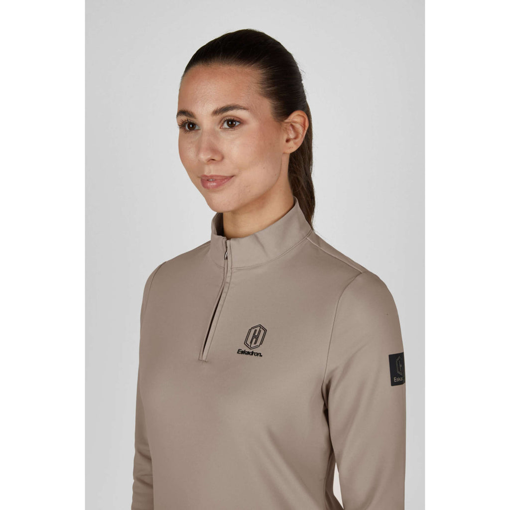 Eskadron Shirt Heritage Half-Zip Ash