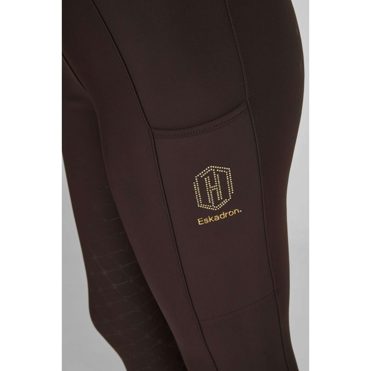 Eskadron Reitleggings Heritage Pro Full Grip Black Truffle
