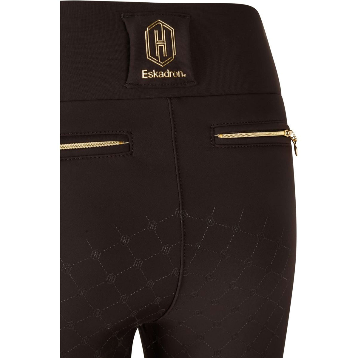 Eskadron Reitleggings Heritage Pro Full Grip Black Truffle