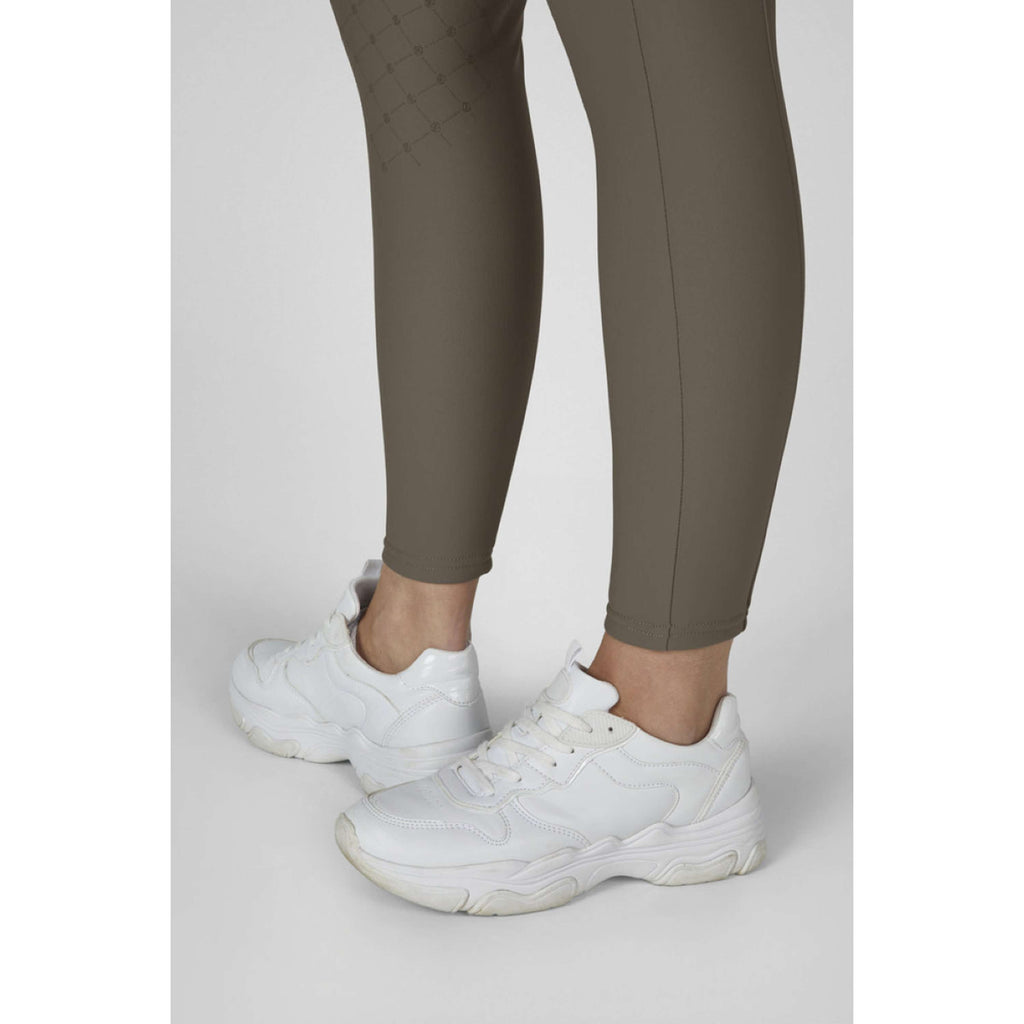 Eskadron Reitleggings Dynamics Cosy Full Grip Powdertaupe