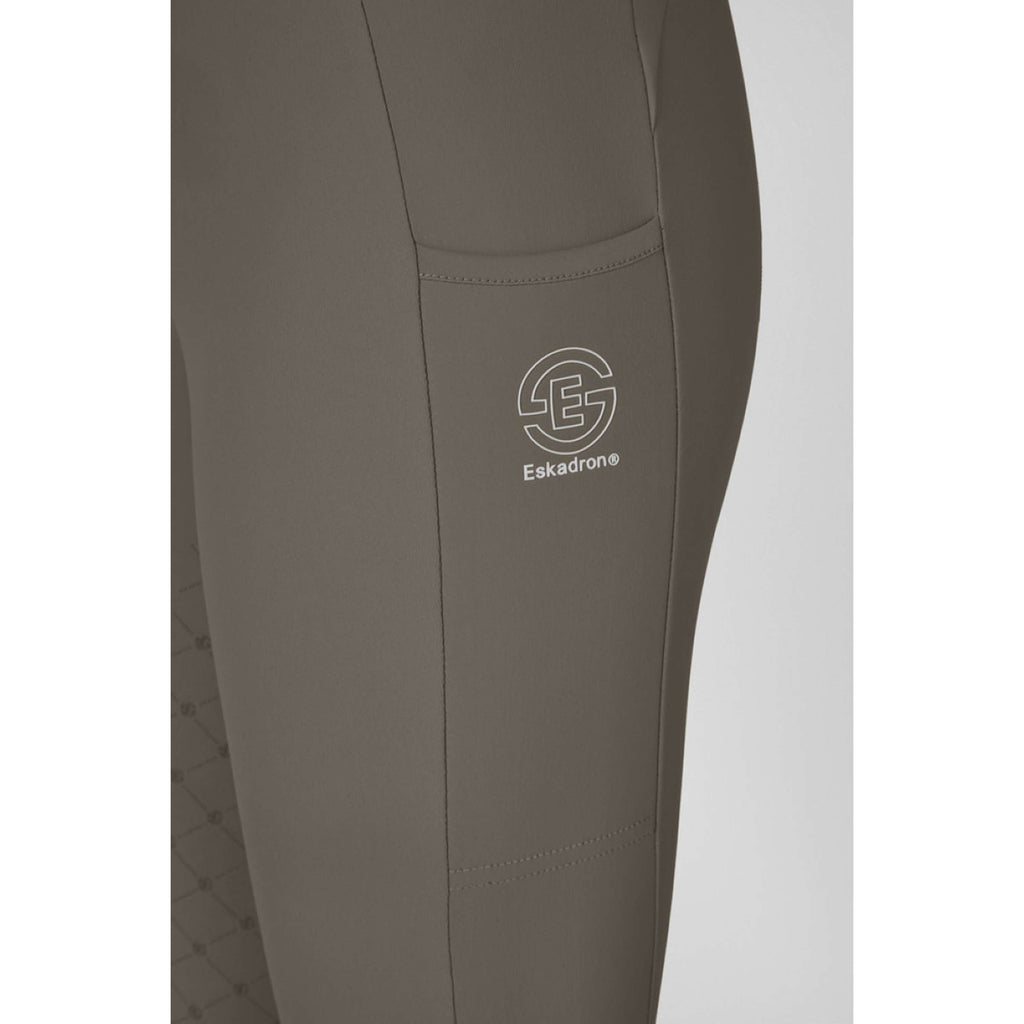 Eskadron Reitleggings Dynamics Cosy Full Grip Powdertaupe
